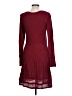 Max Studio Burgundy Casual Dress Size L - photo 2