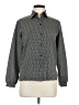 Lady Arrow Houndstooth Gray Long Sleeve Blouse Size 6 (estimated) - photo 1