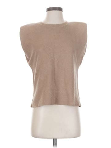 Zara Sleeveless T-Shirt (view 1)
