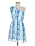 C'isa 100% Polyester Blue Cocktail Dress Size M - photo 1