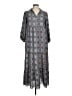 Max Studio 100% Polyester Paisley Teal Casual Dress Size XL (estimated) - photo 1