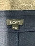 Ann Taylor LOFT Graphic Black Blue Shorts Size 6 - photo 3