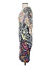 Nicole Miller Artelier Graphic Aztec Or Tribal Print Multi Color Silver 3/4 Sleeve T-Shirt Size 2 - photo 5