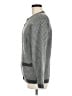 Alfred Dunner Chevron-herringbone Gray Cardigan Size M - photo 5