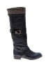 Chloé 100% Leather Black Brown Boots Size EU 38 1/2 - photo 1