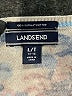 Lands' End 100% Cotton Floral Blue Pullover Sweater Size L (tall) - photo 7