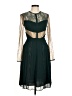 ASOS 100% Polyester Green Cocktail Dress Size 6 - photo 1