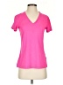 Nike 100% Polyester Pink Active T-Shirt Size S - photo 1