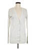 Express 100% Cotton Silver Cardigan Size M - photo 1