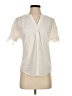 Talbots Ivory Short Sleeve Blouse Size XS - photo 1