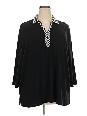 Southern Lady 3/4 Sleeve Blouse (view 1)