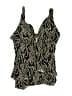 Beyond Control Black Swimsuit Cover Up Size 12 - photo 1