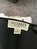 SOHO Apparel Ltd Solid Black Casual Dress Size S - photo 7