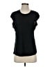 Maje Black Short Sleeve Blouse Size Sm (1) - photo 1