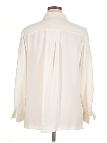 Lafayette 148 New York Long Sleeve Blouse (view 2)