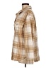 American Eagle Outfitters Plaid Tan Coat Size M - photo 5