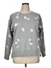 Liz Claiborne Floral Gray Sweatshirt Size XL - photo 1