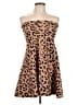 Assorted Brands Brown Cocktail Dress Size L - photo 1
