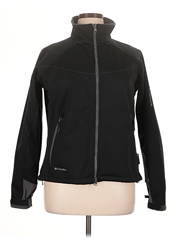 Pre-owned Columbia Jacket In Black