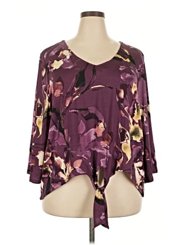 Zac & Rachel 3/4 Sleeve Blouse (view 1)