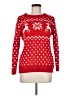 Angvns Red Pullover Sweater Size M - photo 1