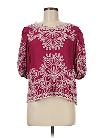 Solitaire Short Sleeve Blouse (view 1)