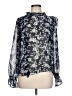 Active USA 100% Polyester Blue Long Sleeve Blouse Size L - photo 1