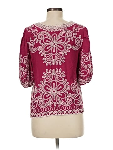 Solitaire Short Sleeve Blouse (view 2)