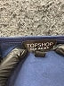 Topshop 100% Polyester Blue Sleeveless Blouse Size 12 - photo 7