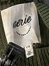 Aerie 100% Cotton Solid Green Pullover Sweater Size L - photo 7