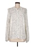 CAbi 100% Polyester Ivory Long Sleeve Blouse Size M - photo 1