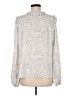 CAbi 100% Polyester Ivory Long Sleeve Blouse Size M - photo 2
