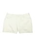 Express Bleus 100% Cotton Solid Ivory Shorts Size 11 - 12 - photo 1