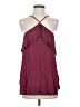 Sun & Shadow Burgundy Sleeveless Blouse Size S - photo 1