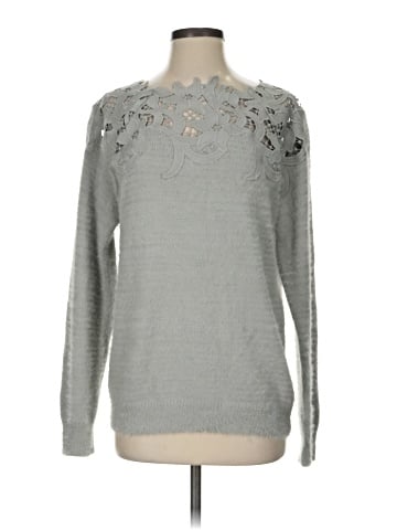 En Creme Pullover Sweater (view 1)