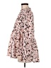 Shein Animal Print Pink Long Sleeve Blouse Size 6 - photo 5