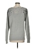 En Creme Gray Pullover Sweater Size S - photo 2