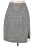 Maggie Lawrence Houndstooth Gray Formal Skirt Size 8 - photo 1