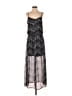 Sheshow 100% Polyester Paisley Black Casual Dress Size S (estimated) - photo 1