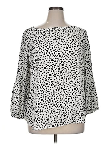 Ann Taylor Factory 3/4 Sleeve Blouse (view 1)