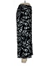 Nine West 100% Polyester Print Black Casual Pants Size L - photo 4