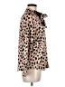 SundayUp 100% Polyester Animal Print Brown Long Sleeve Blouse Size M - photo 4
