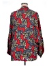 Maurices 100% Rayon Red Kimono Size 0X - 1X - photo 2