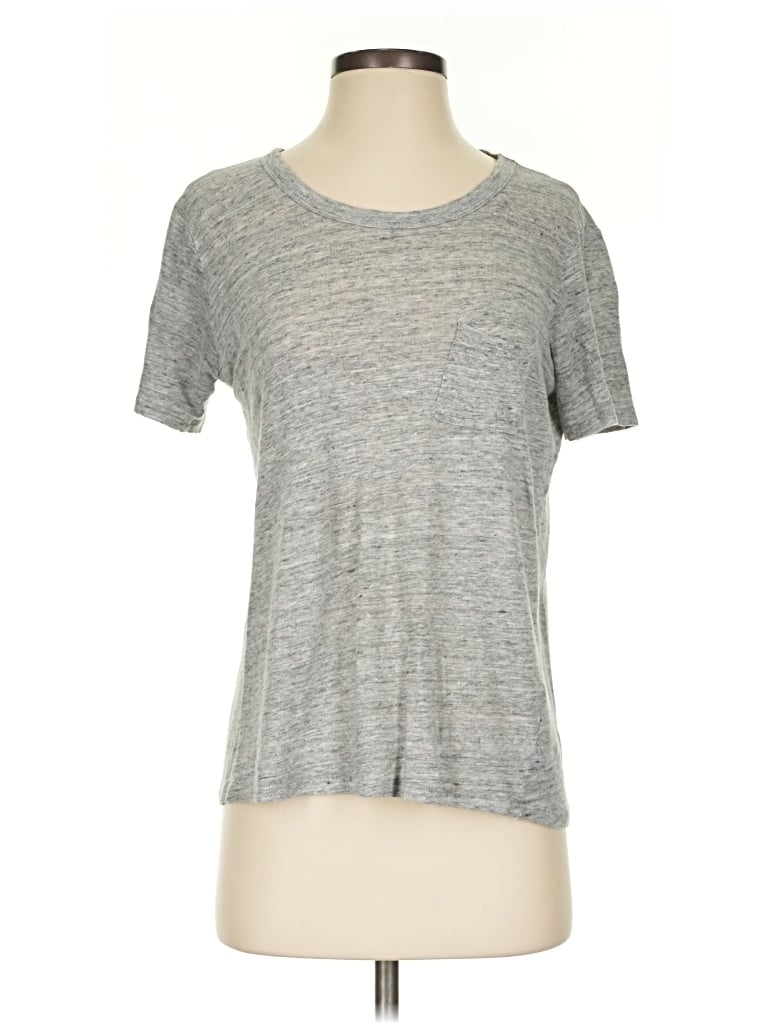 Pre-owned Chaser Short Sleeve T-shirt In Gray