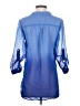 Live 4 Truth Blue 3/4 Sleeve Blouse Size S - photo 2