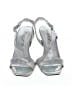 Unisa Graphic Silver Sandals Size 7 - photo 2