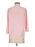 Belford 100% Pima Cotton Pink Pullover Sweater Size S - photo 2