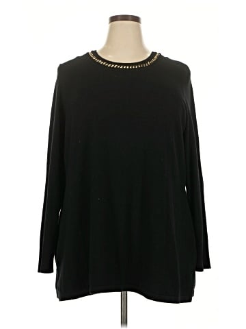 JM Collection Pullover Sweater (view 1)