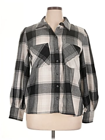 Sanctuary Long Sleeve Button-Down Shirt (view 1)