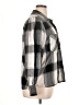 Sanctuary Plaid Gray Long Sleeve Button-Down Shirt Size XL - photo 4